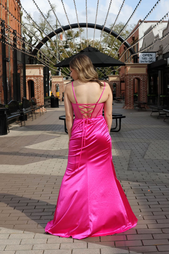 Veronica Fitted Corset Gown-Formal Gowns-17 young dress-Shop with Bloom West Boutique, Women's Fashion Boutique, Located in Houma, Louisiana