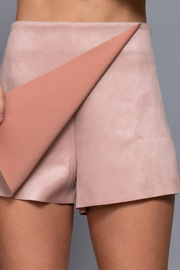 Front Wrap Faux Suede Skort-Active Basic | Active USA-Shop with Bloom West Boutique, Women's Fashion Boutique, Located in Houma, Louisiana