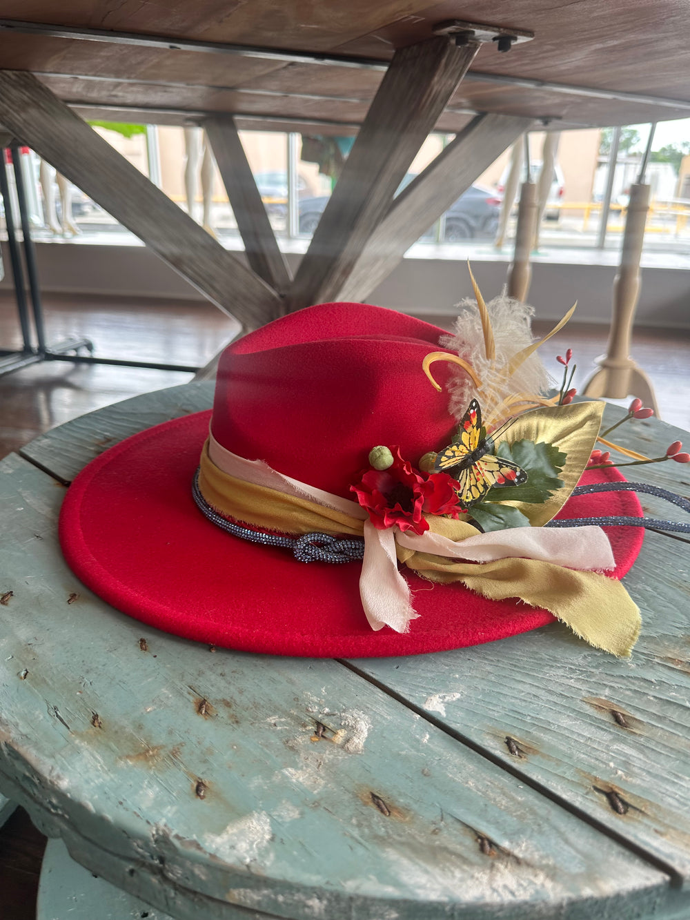 Moulin Rouge Hat-Hats-Accessory Concierge-Shop with Bloom West Boutique, Women's Fashion Boutique, Located in Houma, Louisiana