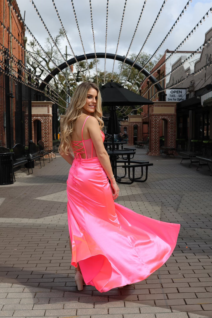 Veronica Fitted Corset Gown-Formal Gowns-17 young dress-Shop with Bloom West Boutique, Women's Fashion Boutique, Located in Houma, Louisiana