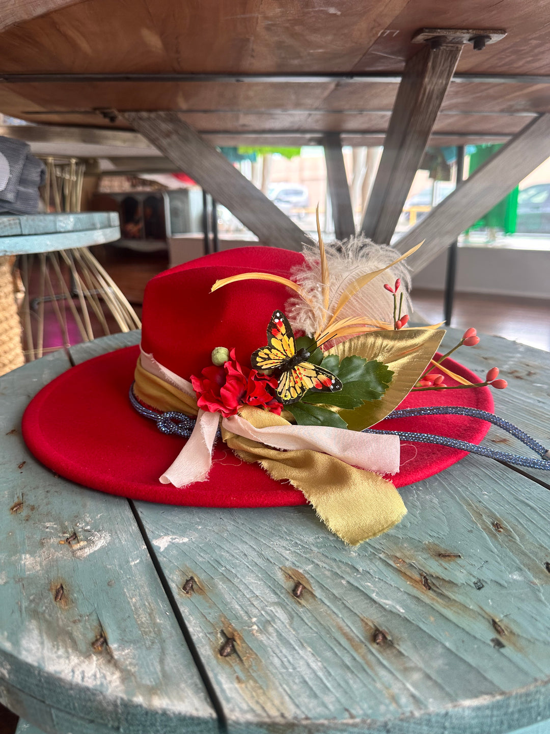 Moulin Rouge Hat-Hats-Accessory Concierge-Shop with Bloom West Boutique, Women's Fashion Boutique, Located in Houma, Louisiana