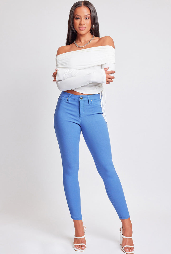 Forever Color Hyperstretch Mid-Rise Skinny Jean-Pants-ymi-Shop with Bloom West Boutique, Women's Fashion Boutique, Located in Houma, Louisiana