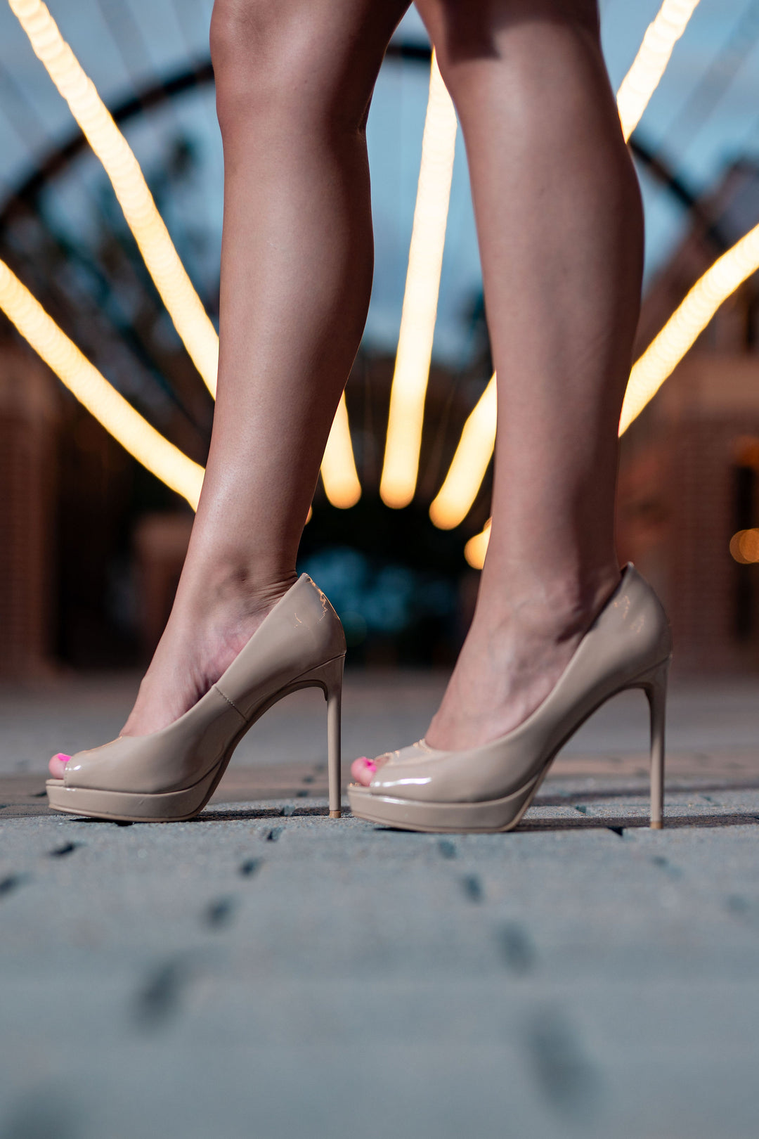 Alice Huxley Patent Heels Nude-Heels-Chinese Laundry-Shop with Bloom West Boutique, Women's Fashion Boutique, Located in Houma, Louisiana