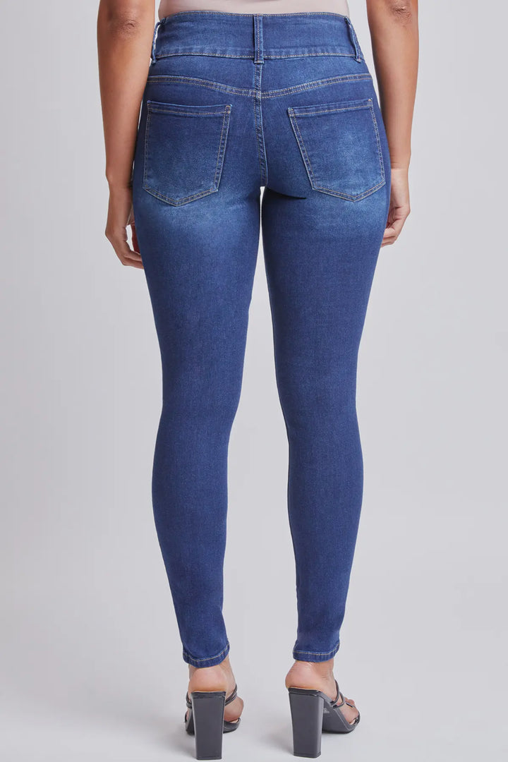 Repreve 3 Button Skinny Jean-Jeans-YMI-Shop with Bloom West Boutique, Women's Fashion Boutique, Located in Houma, Louisiana
