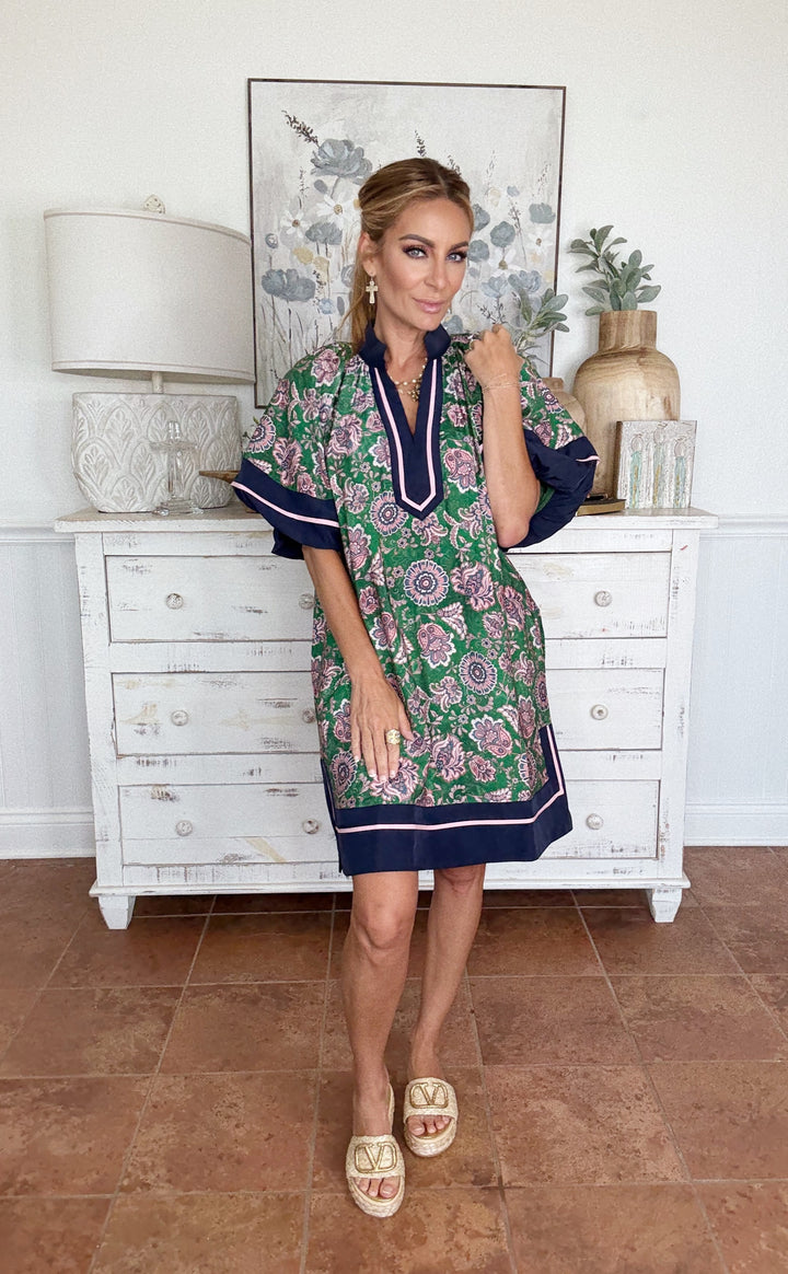 The Paisley Dress-Tops-Entro-Shop with Bloom West Boutique, Women's Fashion Boutique, Located in Houma, Louisiana