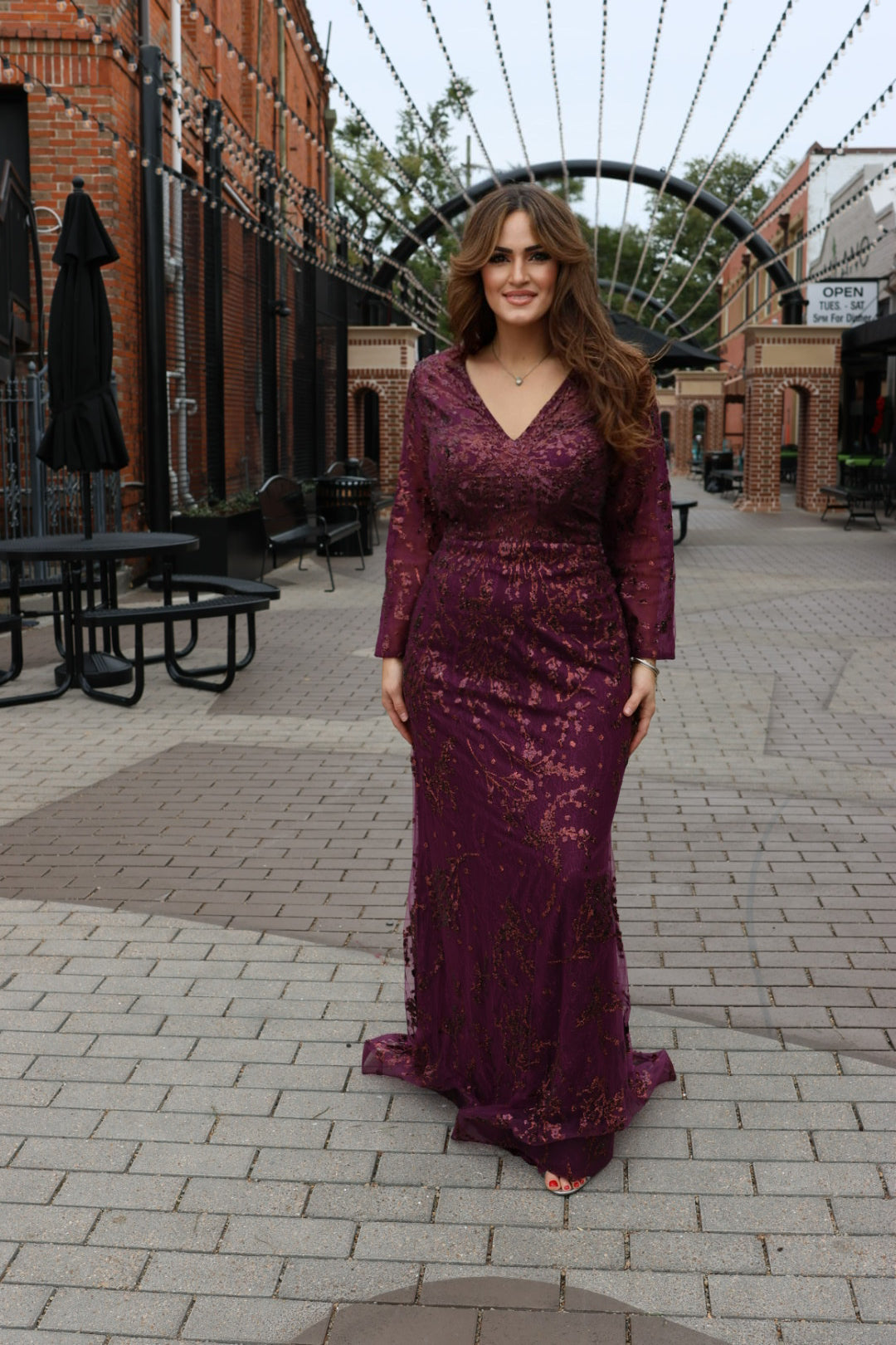 Laylin Sequin Glitter Formal Gown