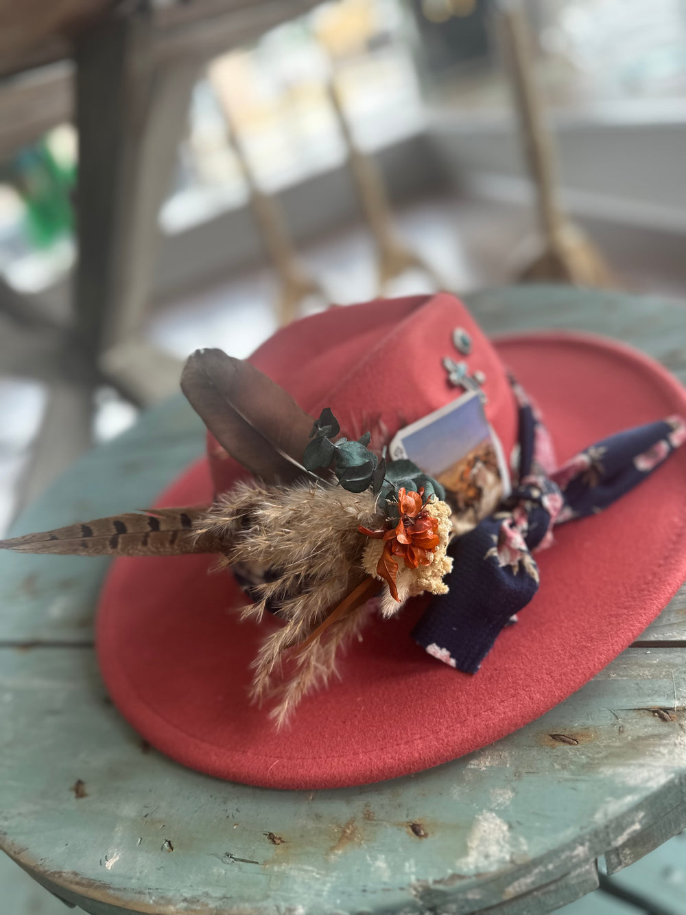 OK Coral Hat-Hats-Accessory Concierge-Shop with Bloom West Boutique, Women's Fashion Boutique, Located in Houma, Louisiana