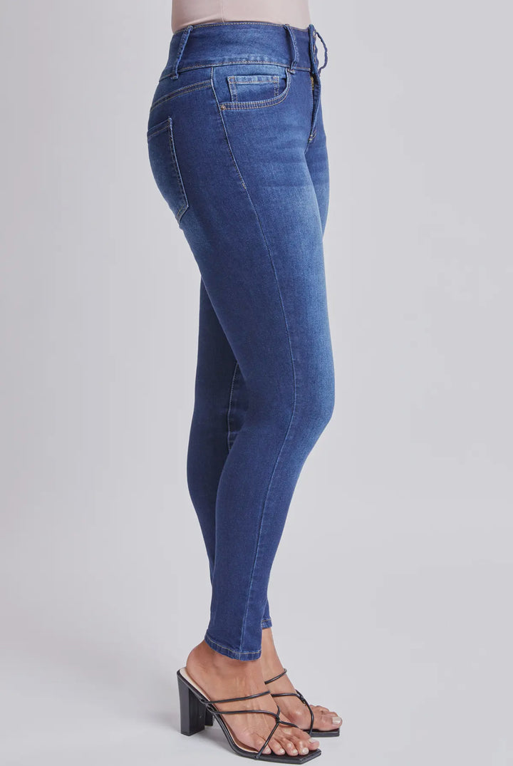 Repreve 3 Button Skinny Jean-Jeans-YMI-Shop with Bloom West Boutique, Women's Fashion Boutique, Located in Houma, Louisiana