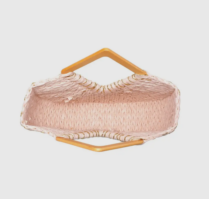 Kehlani Tote With Wooden Handles-Handbags-Urban Expressions-Shop with Bloom West Boutique, Women's Fashion Boutique, Located in Houma, Louisiana