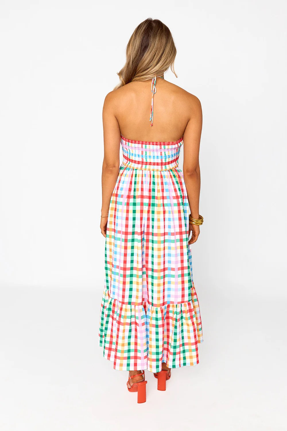Gerty Halter Midi Dress-Daybreak-Dresses-Buddy Love-Shop with Bloom West Boutique, Women's Fashion Boutique, Located in Houma, Louisiana