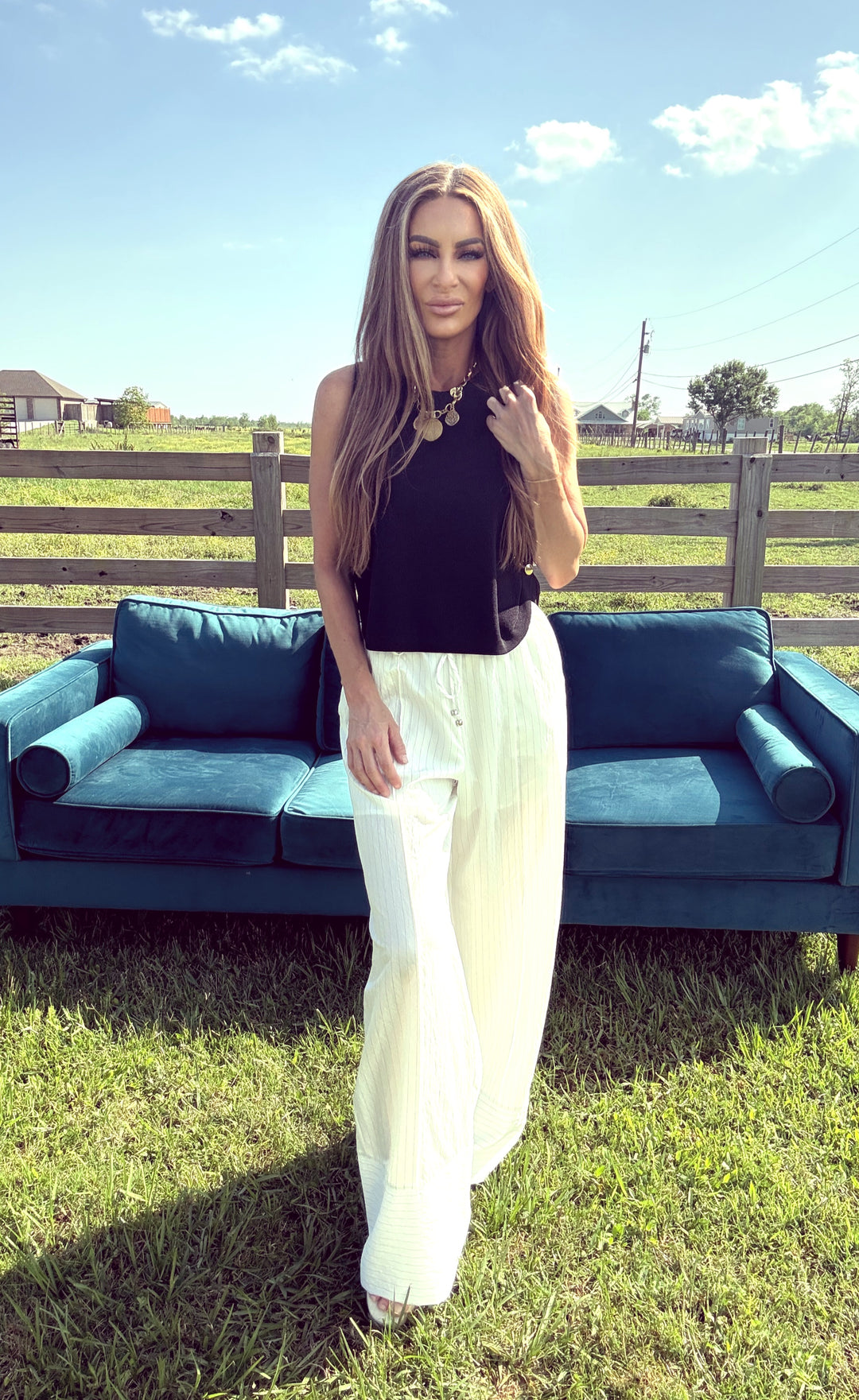 Portside Lounge Pant-Pants-Entro-Shop with Bloom West Boutique, Women's Fashion Boutique, Located in Houma, Louisiana