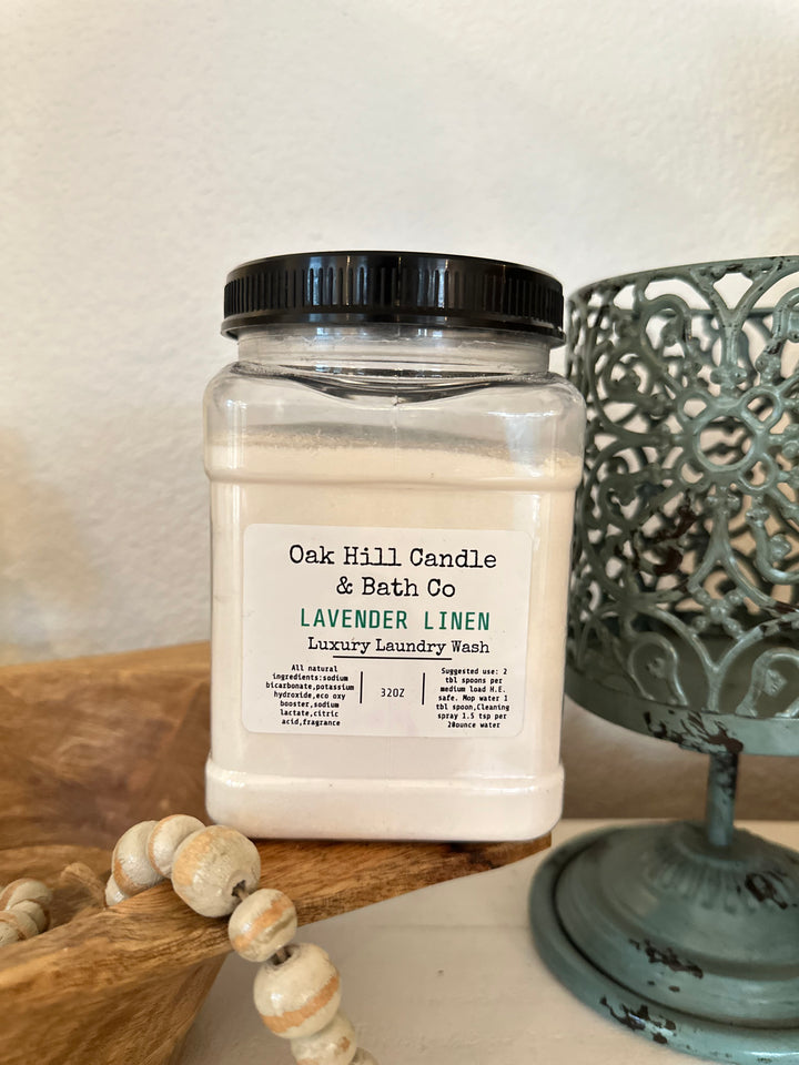 Oak Hill Candle & Bath Co. Luxury Laundry Wash-Laundry Detergent-Bloom West Boutique-Shop with Bloom West Boutique, Women's Fashion Boutique, Located in Houma, Louisiana