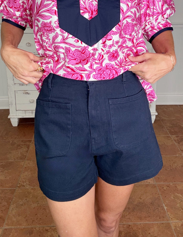 The Harborline Shorts-Shorts-Entro-Shop with Bloom West Boutique, Women's Fashion Boutique, Located in Houma, Louisiana