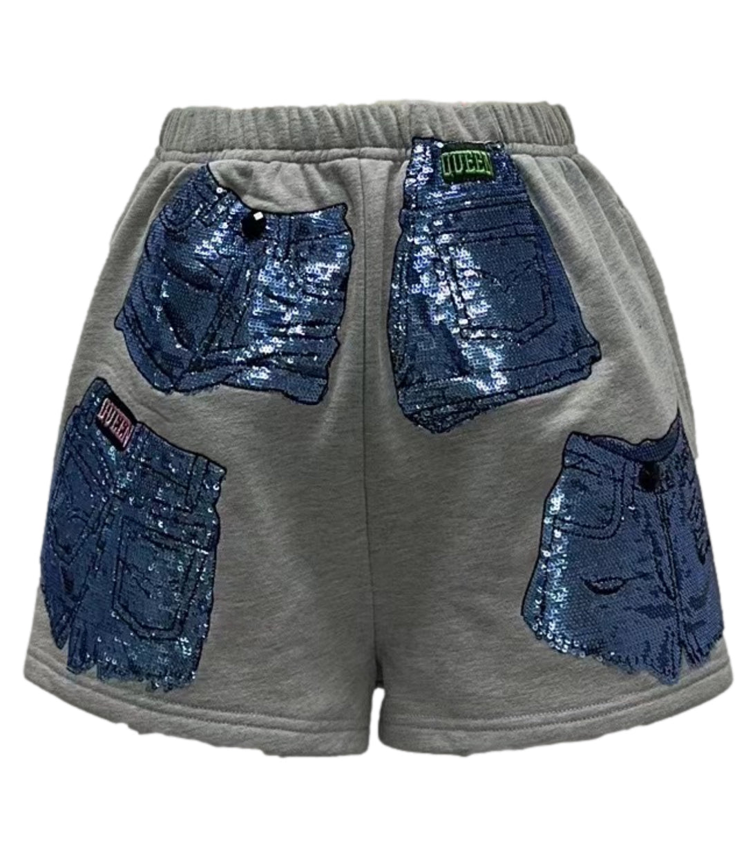 Queen Of Denim Shorts-QOS Bottoms-Queen Of Sparkles-Shop with Bloom West Boutique, Women's Fashion Boutique, Located in Houma, Louisiana