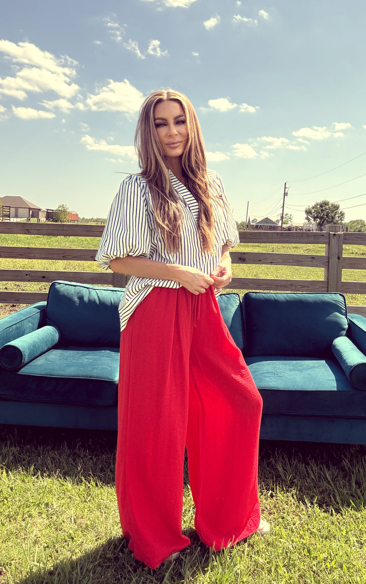 The Navy Belle-Tops-She+Sky-Shop with Bloom West Boutique, Women's Fashion Boutique, Located in Houma, Louisiana