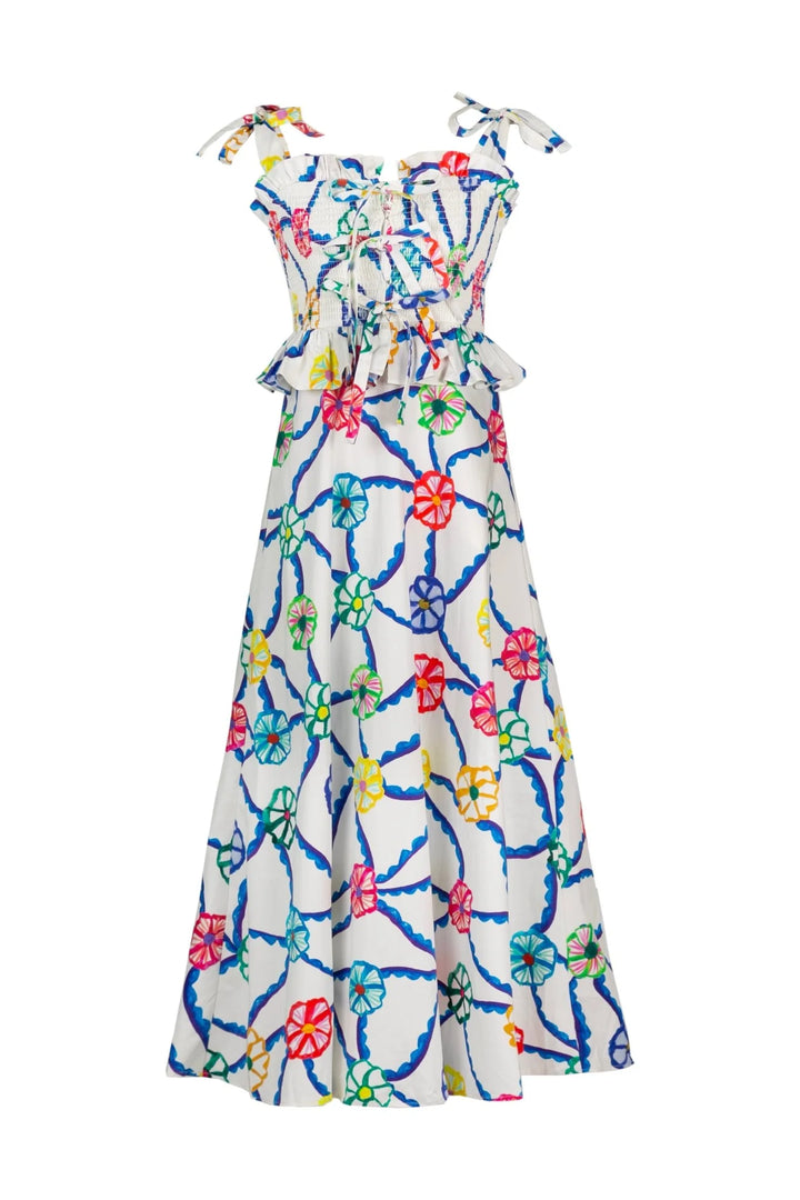 CELIA B TURPAN BLUE DRESS-Midi Dresses-Celia B-Shop with Bloom West Boutique, Women's Fashion Boutique, Located in Houma, Louisiana