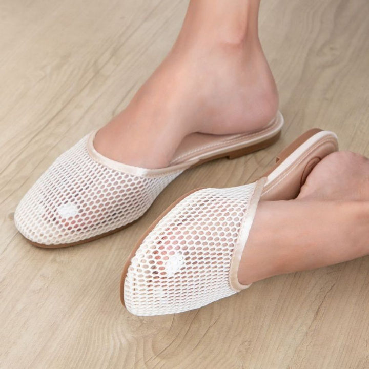 Shoe Womens Textured Pointed Toe Slip-on Mules Mule-FLATS-MODAPASSO-Shop with Bloom West Boutique, Women's Fashion Boutique, Located in Houma, Louisiana