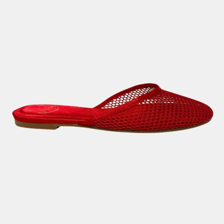 Shoe Womens Textured Pointed Toe Slip-on Mules Mule-FLATS-MODAPASSO-Shop with Bloom West Boutique, Women's Fashion Boutique, Located in Houma, Louisiana