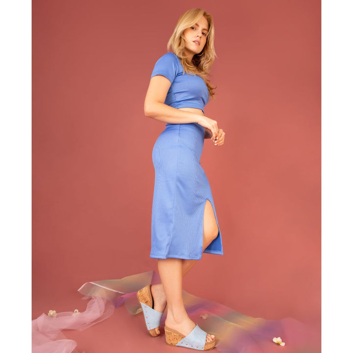 Blair Slide Wedge – Colorful Denim Crisscross Sandal with Cork Heel-WEDGES-MODAPASSO-Shop with Bloom West Boutique, Women's Fashion Boutique, Located in Houma, Louisiana