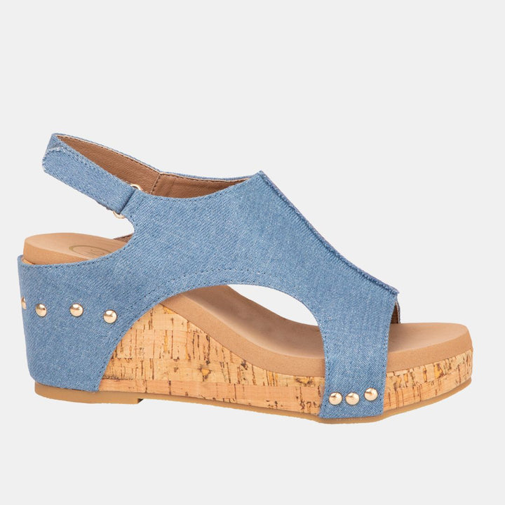 Hannah Slingback Wedge – Cutout Platform Sandal in 8 Stylish Finishes-WEDGES-MODAPASSO-Shop with Bloom West Boutique, Women's Fashion Boutique, Located in Houma, Louisiana