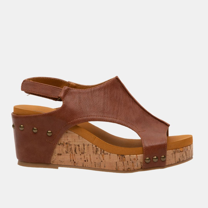 Hannah Slingback Wedge – Cutout Platform Sandal in 8 Stylish Finishes-WEDGES-MODAPASSO-Shop with Bloom West Boutique, Women's Fashion Boutique, Located in Houma, Louisiana