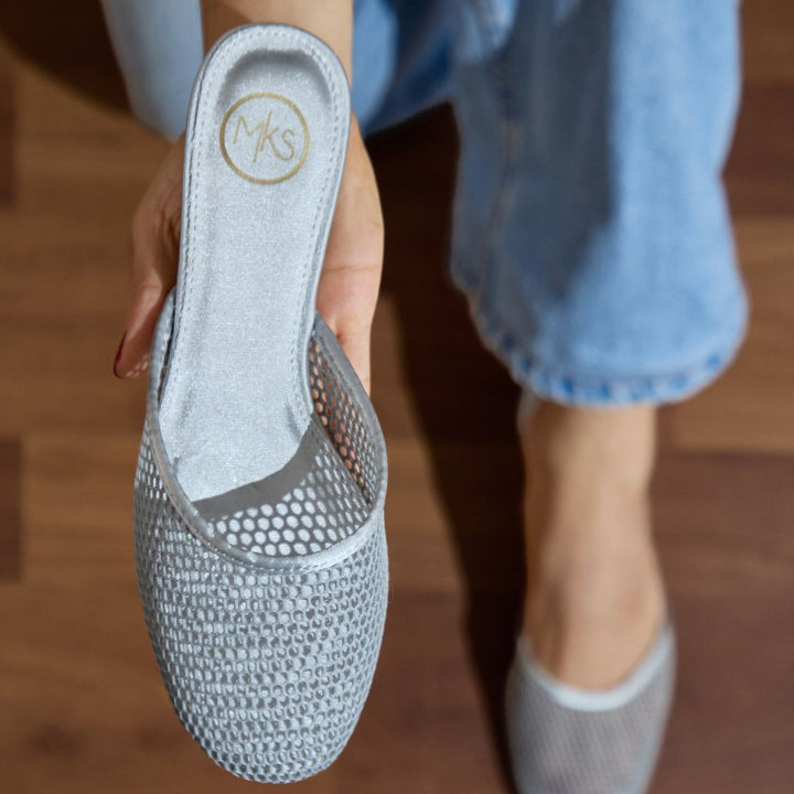 Shoe Womens Textured Pointed Toe Slip-on Mules Mule-FLATS-MODAPASSO-Shop with Bloom West Boutique, Women's Fashion Boutique, Located in Houma, Louisiana