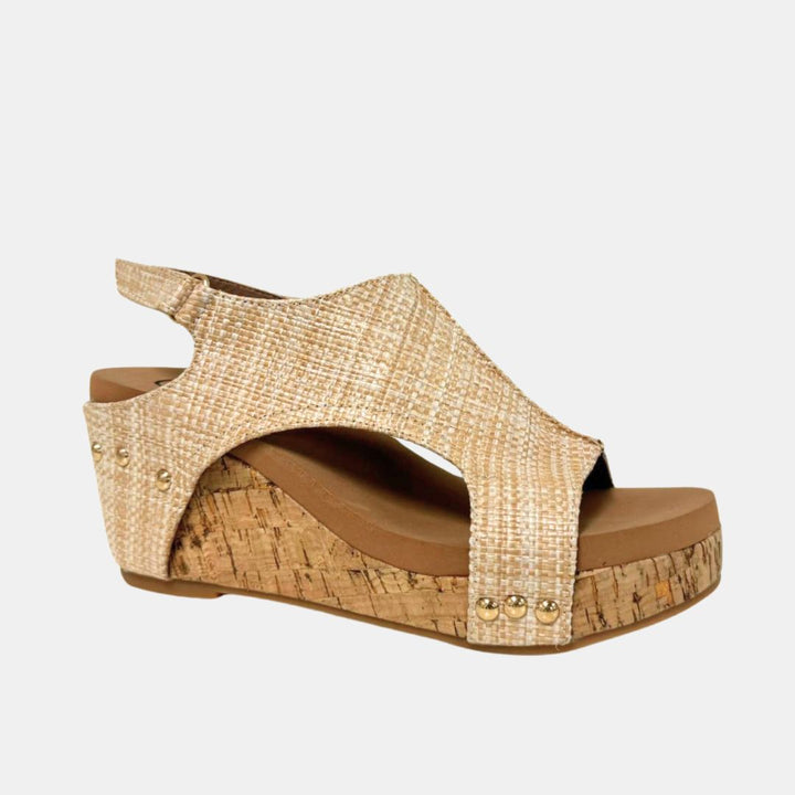 Hannah Slingback Wedge – Cutout Platform Sandal in 8 Stylish Finishes-WEDGES-MODAPASSO-Shop with Bloom West Boutique, Women's Fashion Boutique, Located in Houma, Louisiana