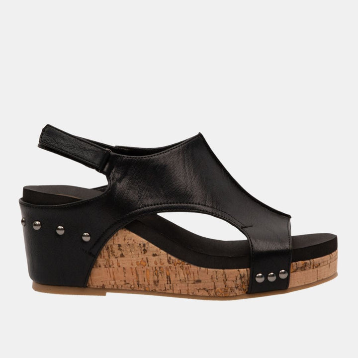 Hannah Slingback Wedge – Cutout Platform Sandal in 8 Stylish Finishes-WEDGES-MODAPASSO-Shop with Bloom West Boutique, Women's Fashion Boutique, Located in Houma, Louisiana