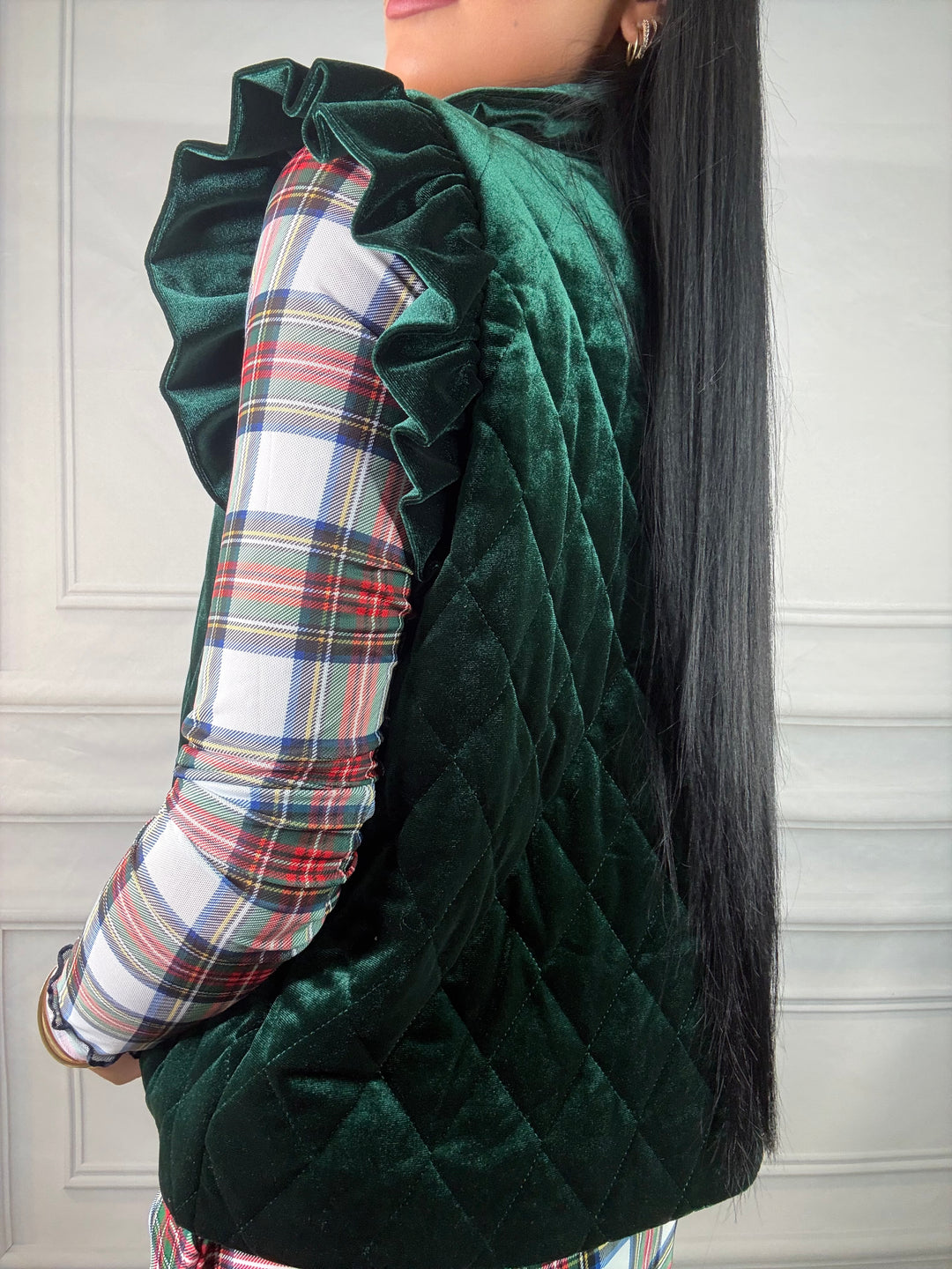 Hawthorne Velvet Vest-Vests-Jess Lea-Shop with Bloom West Boutique, Women&