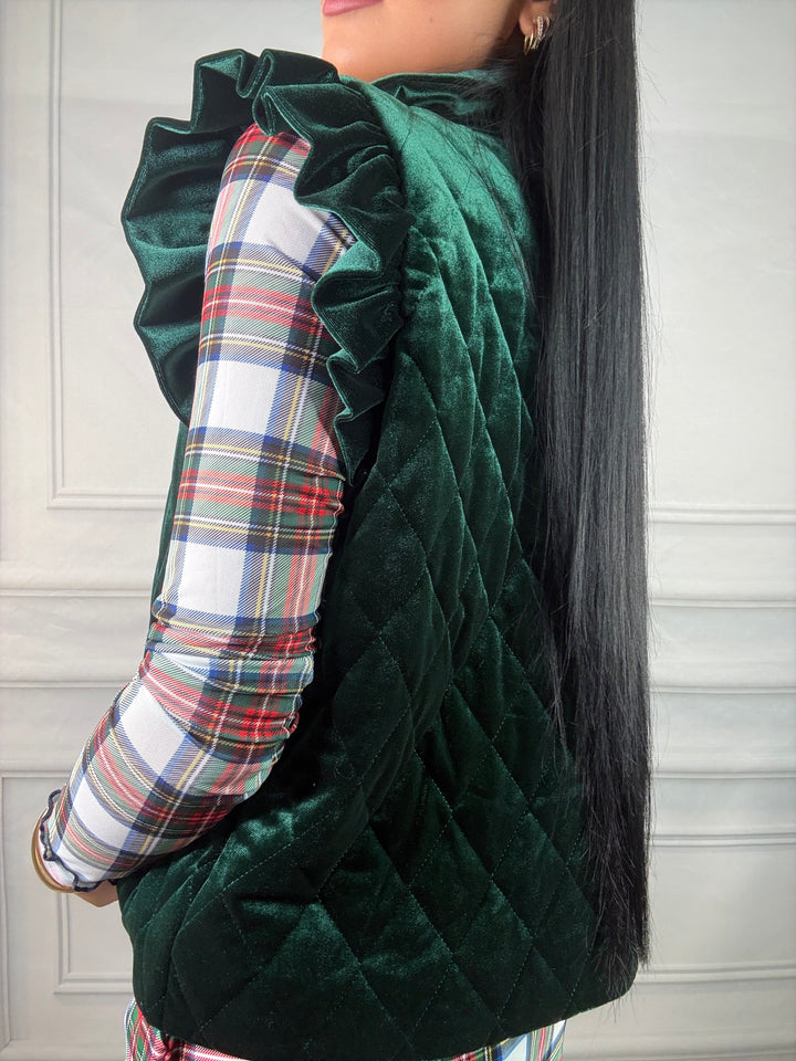 Hawthorne Velvet Vest-Vests-Jess Lea-Shop with Bloom West Boutique, Women&