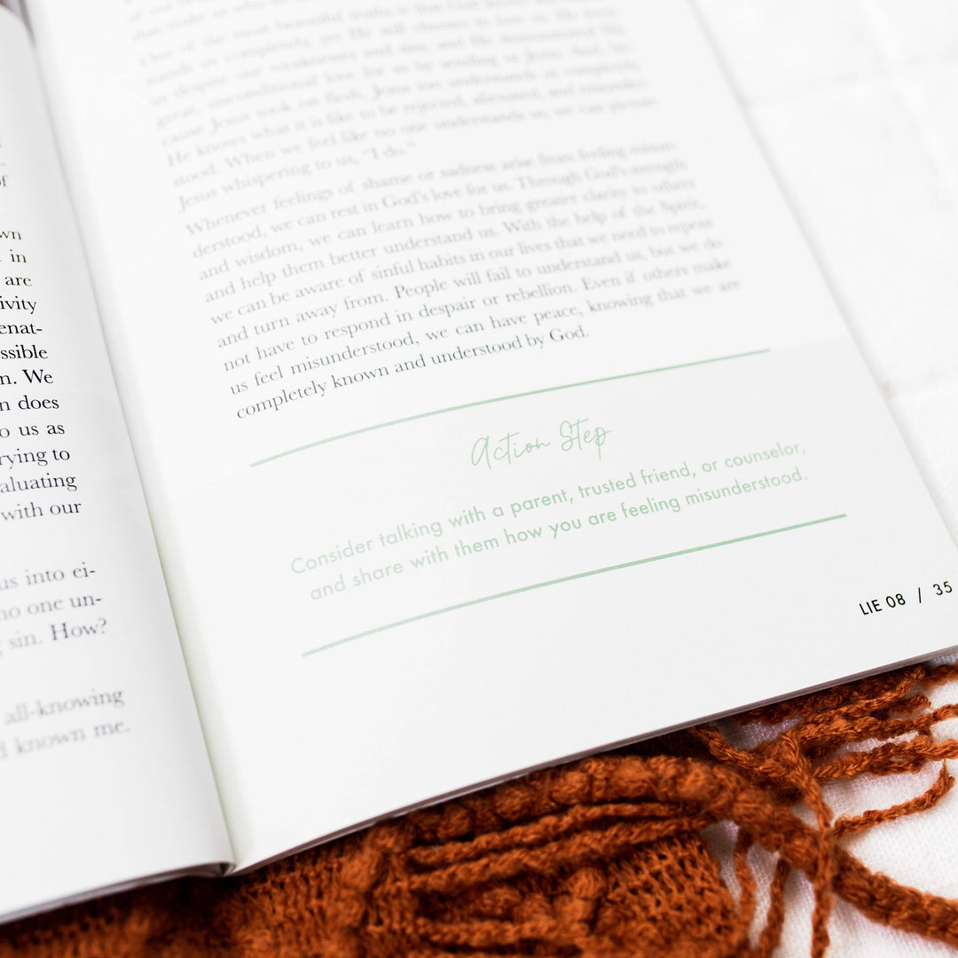 Thirty Truths for Common Lies for Teens Booklet-Accessories-The Daily Grace Co-Shop with Bloom West Boutique, Women's Fashion Boutique, Located in Houma, Louisiana