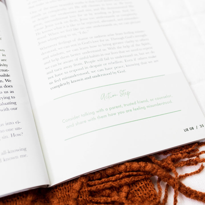 Thirty Truths for Common Lies for Teens Booklet-Accessories-The Daily Grace Co-Shop with Bloom West Boutique, Women's Fashion Boutique, Located in Houma, Louisiana