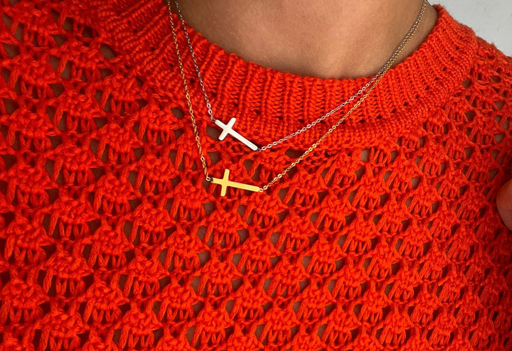 MEDIUM CROSS NECKLACE-Chansuttpearls-Shop with Bloom West Boutique, Women&