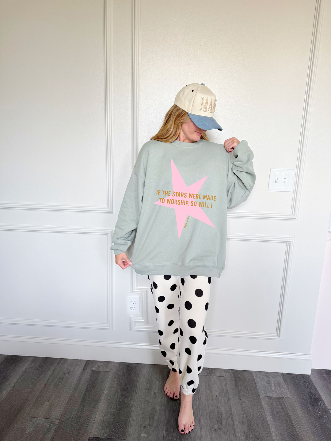 Stars Were Made To Worship Sweatshirt-Tops-Poppy & Pine-Shop with Bloom West Boutique, Women's Fashion Boutique, Located in Houma, Louisiana