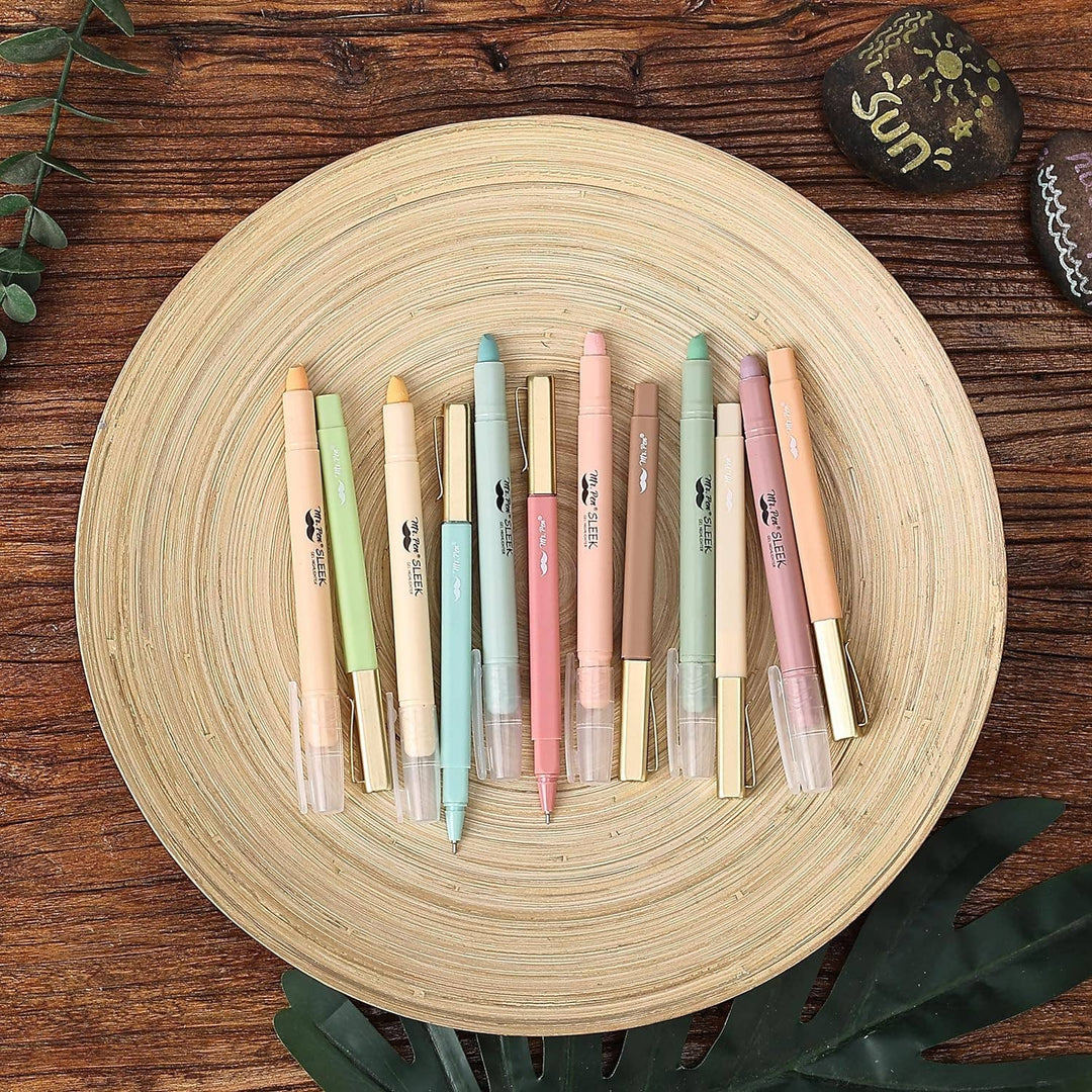 Mr. Pen Gel Highlighters & Pens - 12 Pack No Bleed-Accessories-Mr. Pen-Shop with Bloom West Boutique, Women's Fashion Boutique, Located in Houma, Louisiana