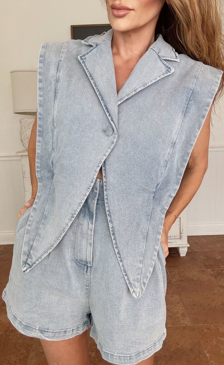Boss Babe Blues-Rompers-baby pink-Shop with Bloom West Boutique, Women's Fashion Boutique, Located in Houma, Louisiana
