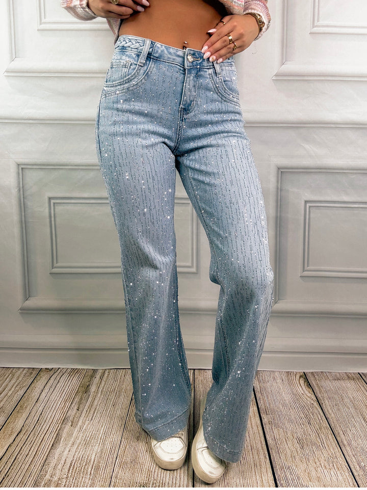 “Shimmer Down, Nah” Jeans