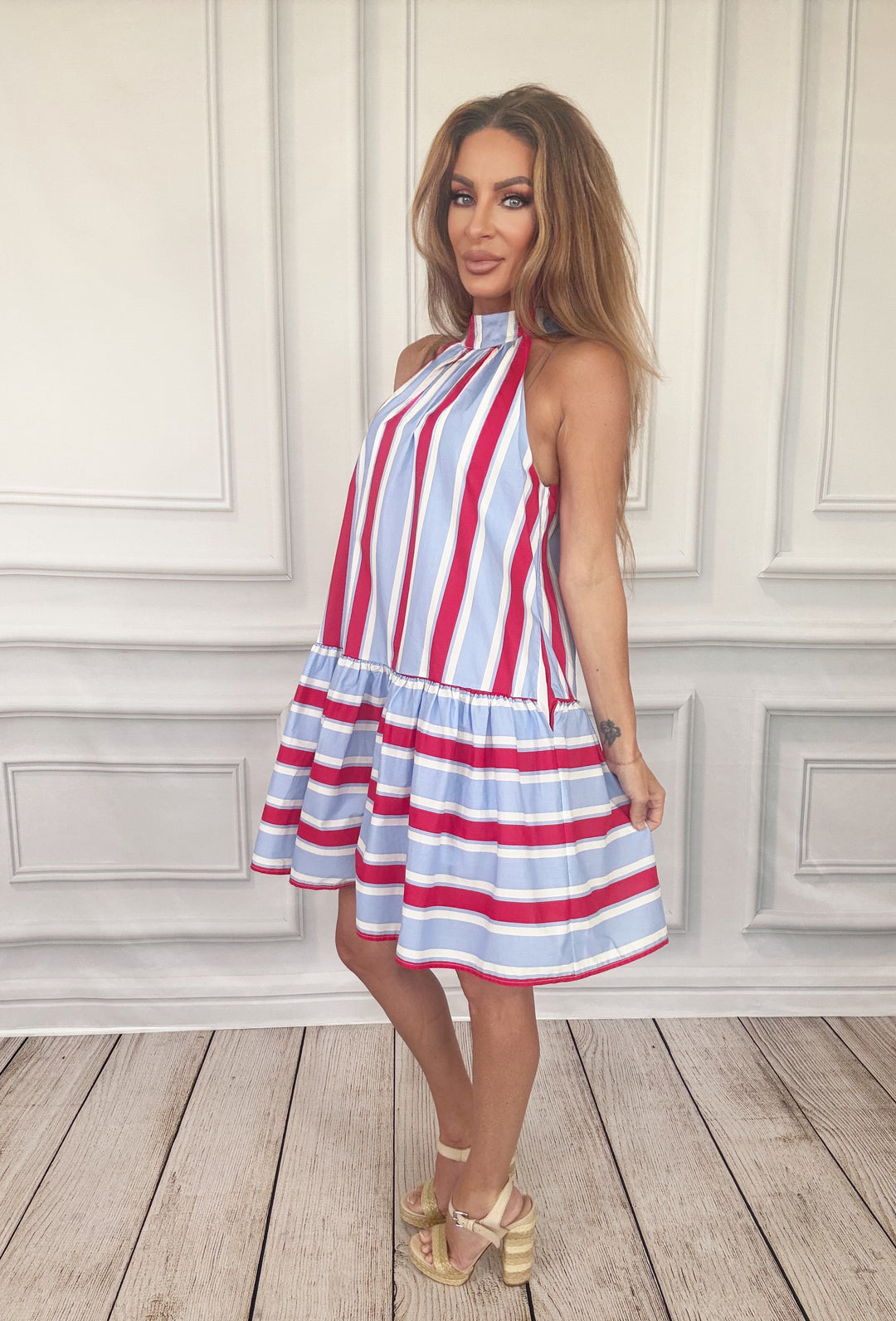 Firecracker Society Swing Dress-Dresses-Entro-Shop with Bloom West Boutique, Women&