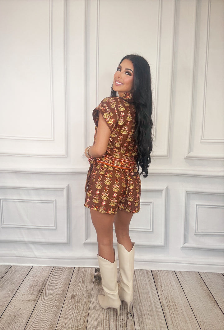 Burnt Petals Top-Tops-Entro-Shop with Bloom West Boutique, Women&
