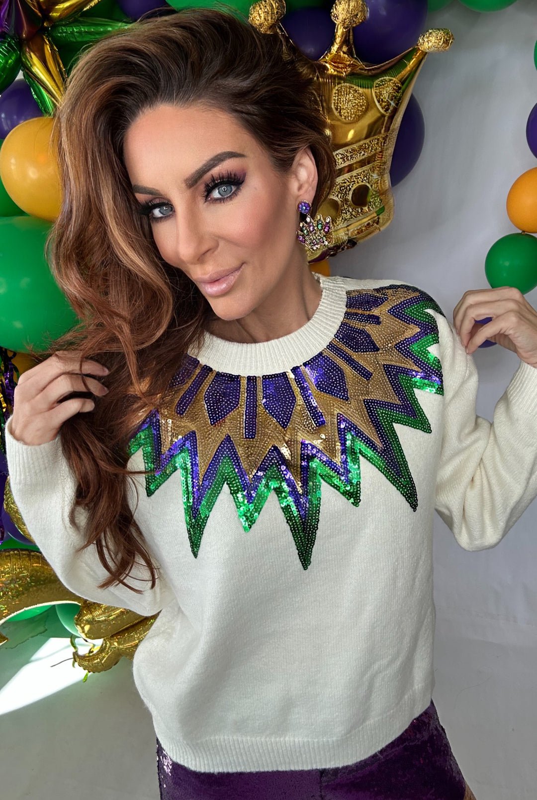 Krewe of Orpheus Top-Tops-LovLov-Shop with Bloom West Boutique, Women's Fashion Boutique, Located in Houma, Louisiana