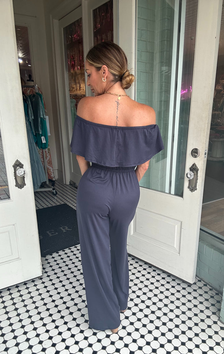 Ivy Popover Strapless Jumpsuit-Jumpsuits-Popular 21-Shop with Bloom West Boutique, Women's Fashion Boutique, Located in Houma, Louisiana