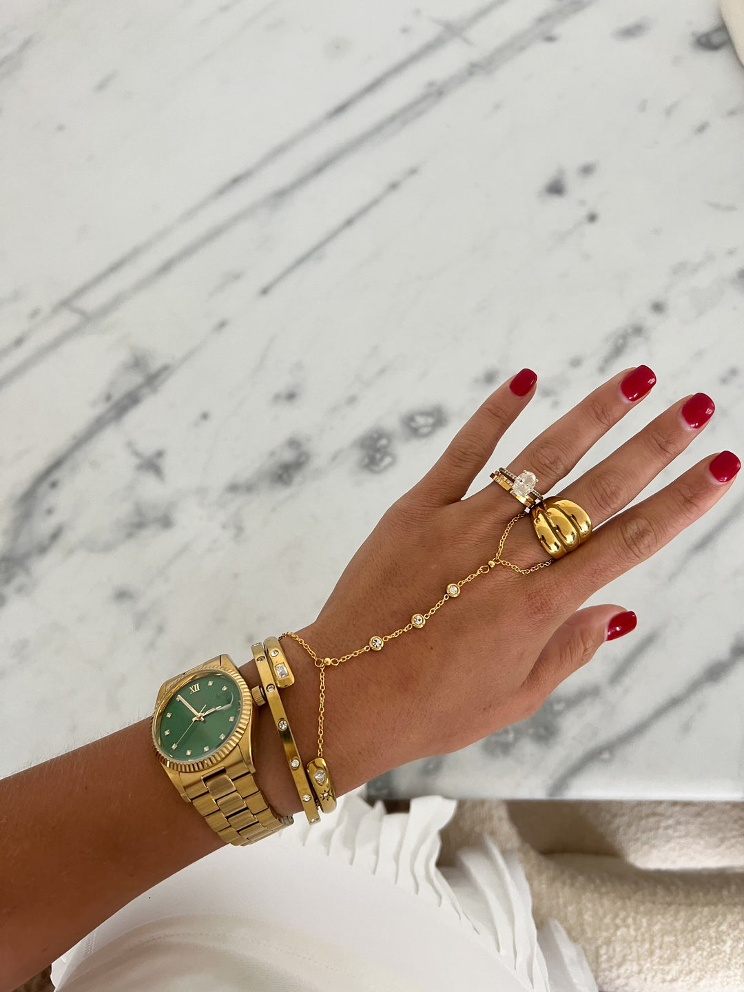 LUXE HAND CHAIN-Chansuttpearls-Shop with Bloom West Boutique, Women&