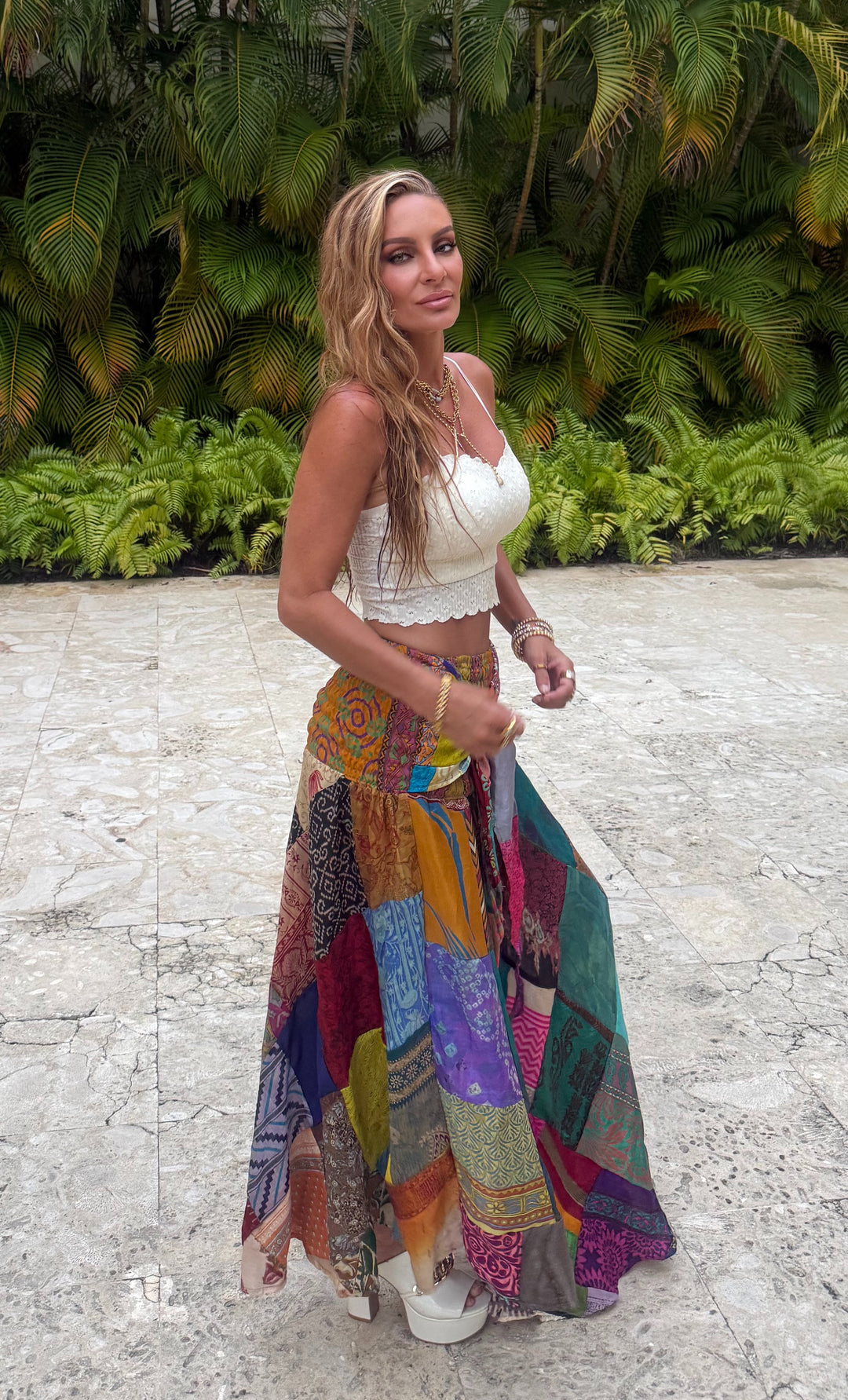 Patchwork Poetry 2-in-1 Dress-Dress-Bloom West Boutique-Shop with Bloom West Boutique, Women&