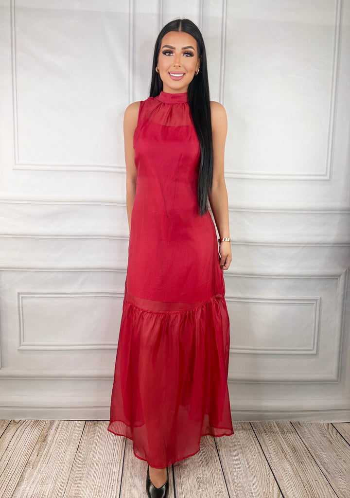 Wine &amp; Whispers Dress-Dresses-B.Right-Shop with Bloom West Boutique, Women&