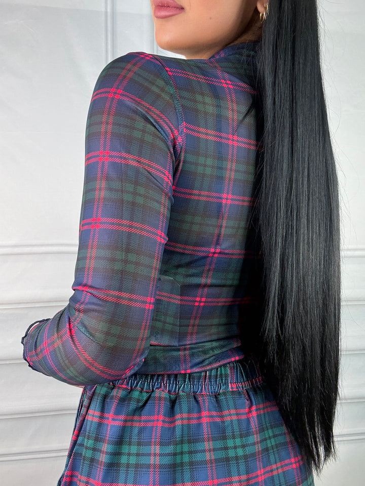 Blackwood Plaid Top-Tops-Jess Lea-Shop with Bloom West Boutique, Women&