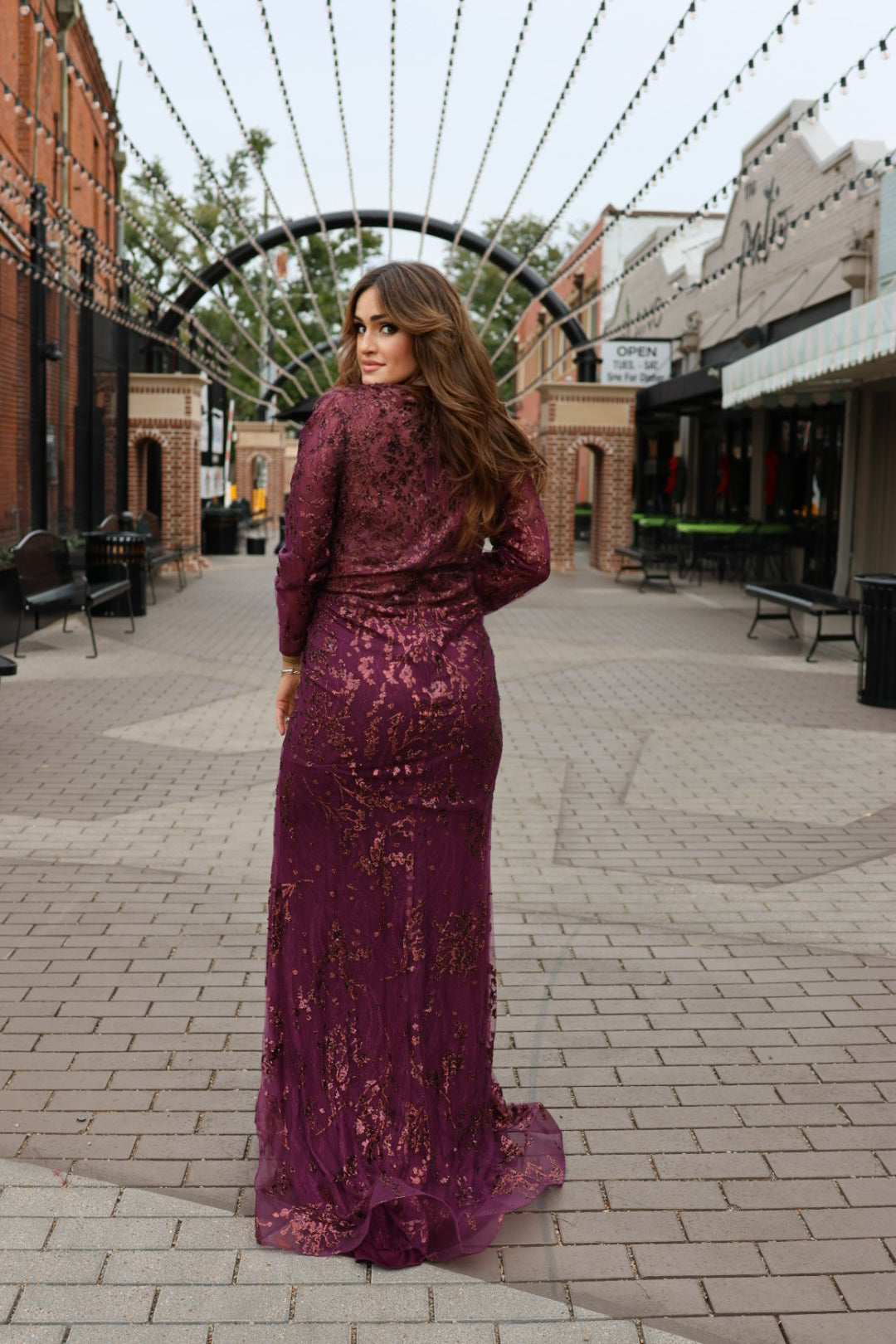 Laylin Sequin Glitter Formal Gown-Formal Gowns-17 young dress-Shop with Bloom West Boutique, Women's Fashion Boutique, Located in Houma, Louisiana