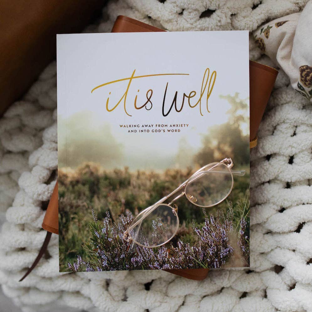 It Is Well | Anxiety Study-The Daily Grace Co-Shop with Bloom West Boutique, Women's Fashion Boutique, Located in Houma, Louisiana