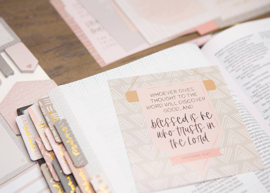 Bible Verse Cards on Trusting God-Bible Accessories-Chosen & Cherished-Shop with Bloom West Boutique, Women's Fashion Boutique, Located in Houma, Louisiana