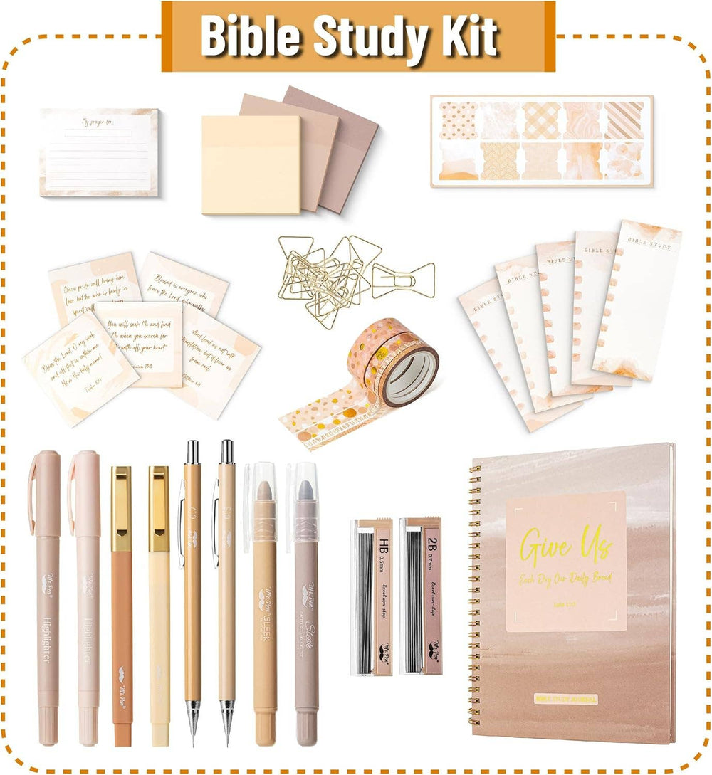 Golden Blush Bible Journaling Kit for Women-Accessories-Mr. Pen-Shop with Bloom West Boutique, Women's Fashion Boutique, Located in Houma, Louisiana