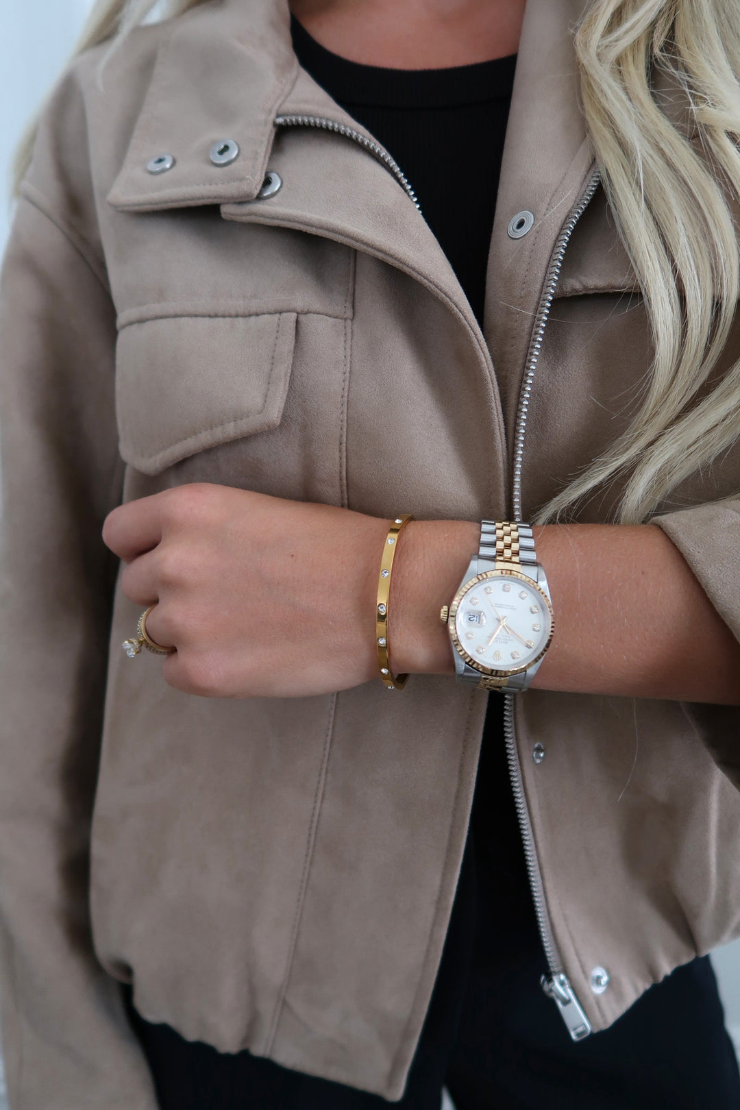 GLAM BANGLE-Bracelet-Chansuttpearls-Shop with Bloom West Boutique, Women&